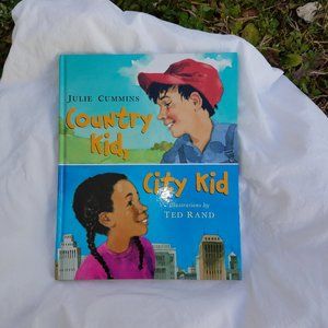 COUNTRY KID, CITY KID hardcover picture book